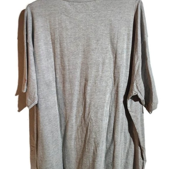 Wisconsin Badgers Gray Short Sleeve T-shirt Size 3XT New Shirt Tall - Picture 2 of 3